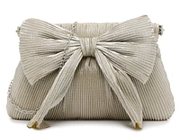 Pleated Bow Clutch