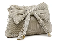 Pleated Bow Clutch