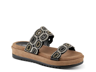 Regency Wedge Sandal