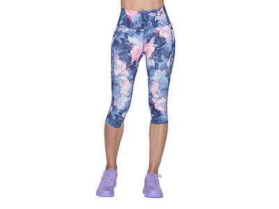 GO WALK Women's High-Waisted Capri Leggings