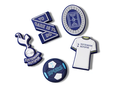 Tottenham Jibbitz Set - 5 Pack