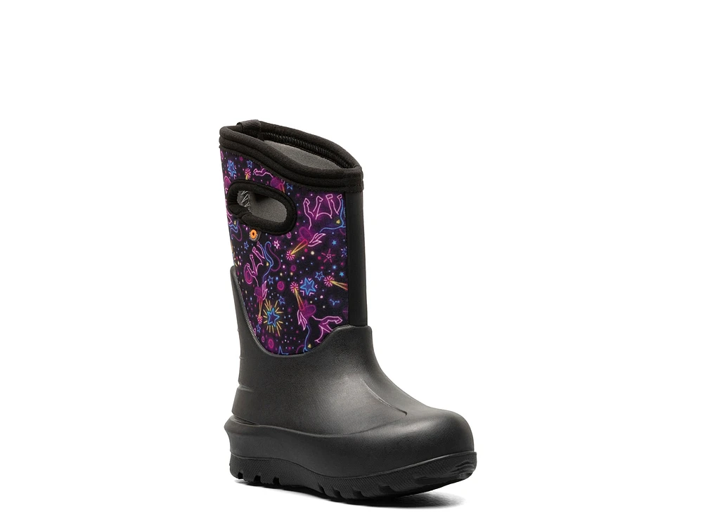 Neo Classic Neon Unicorn Rain Boot - Kids'