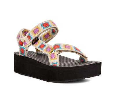 Universal Crochet Platform Sandal