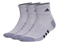 Cushioned 3.0 Men's Quarter Ankle Socks - 3 Pack