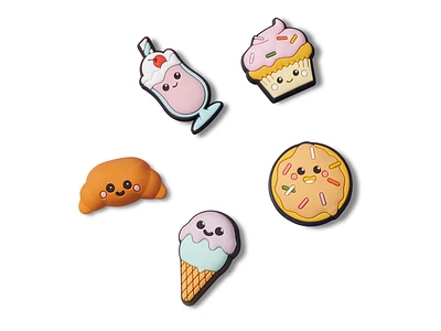Mini 3D Pastry Jibbitz Set - 5 Pack