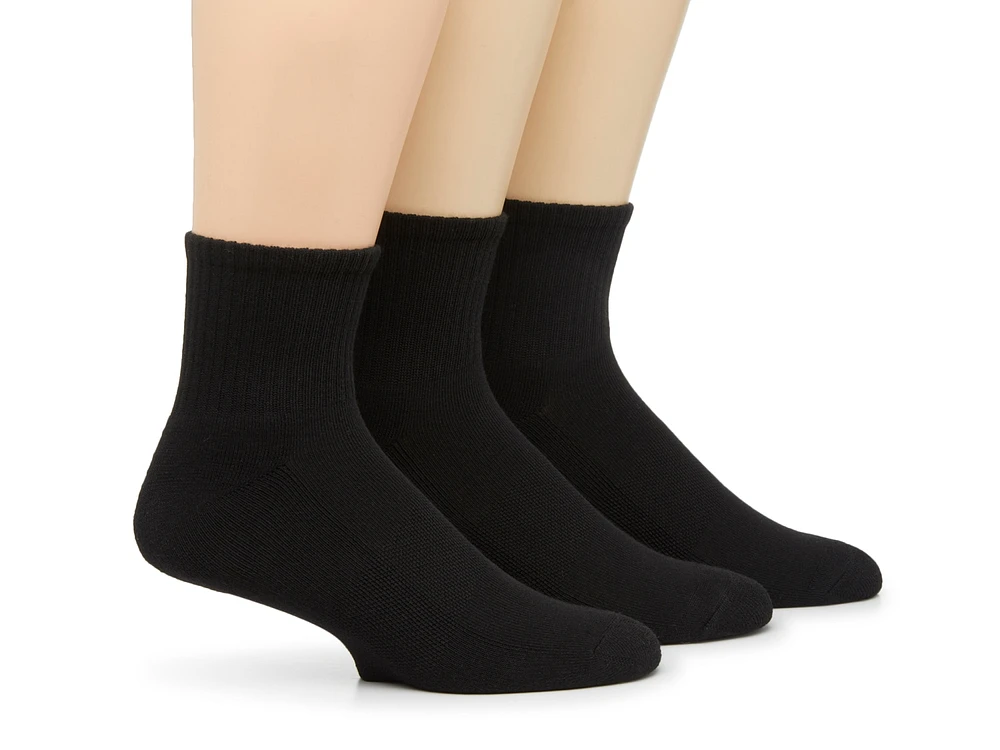 Black Men's Ankle Socks - 5 Pack