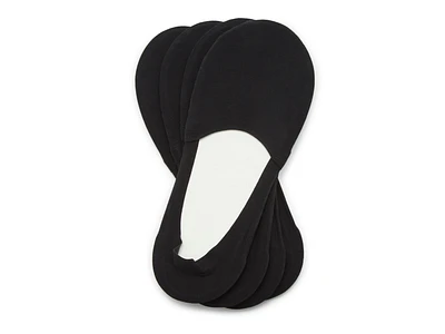 Invisible Men's Extended Size No Show Liners - 4 Pack