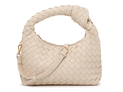 Woven Knotted Hobo Bag