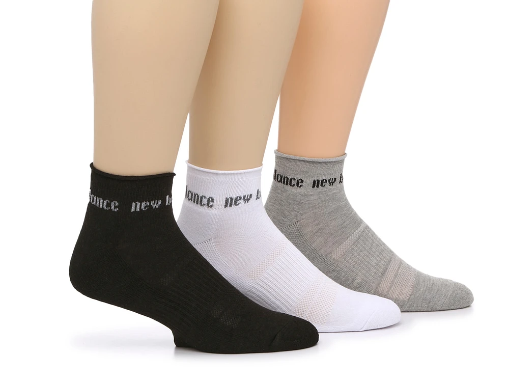 Cushion Women’s Ankle Socks – 3 Pack