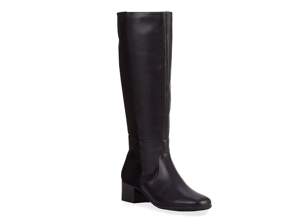 Mix Wide Calf Boot