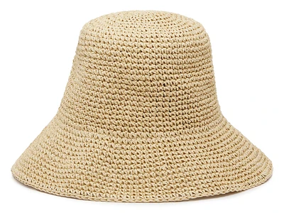 Straw Crochet Bucket Hat