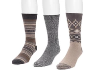 Microfiber Men's Boot Socks - 3 Pack