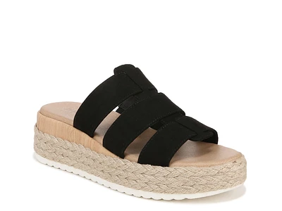 Electric Espadrille Wedge Sandal