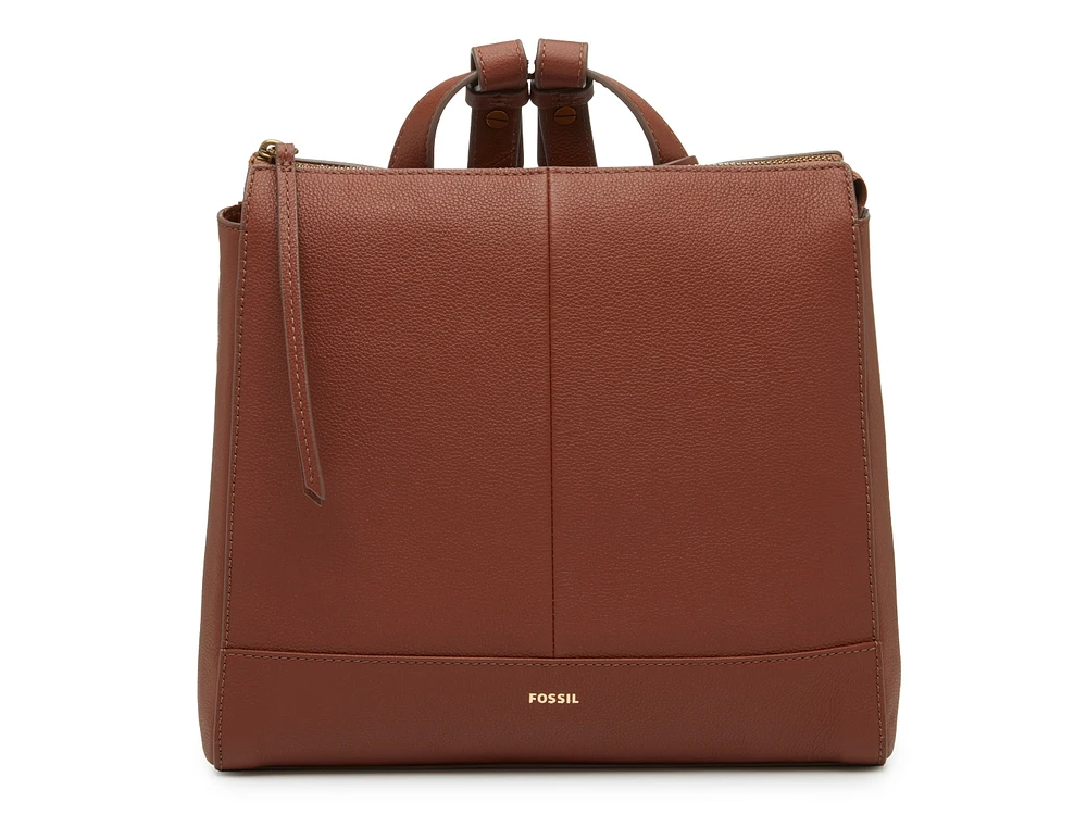 Elina Leather Mini Backpack