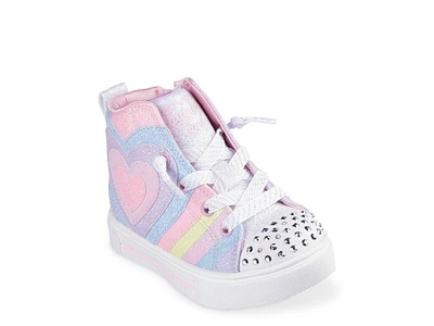 Twinkle Toes Sparks Heart Pop Sneaker - Kids'