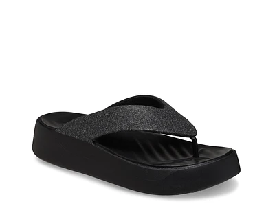 Getaway Glitter Platform Sandal