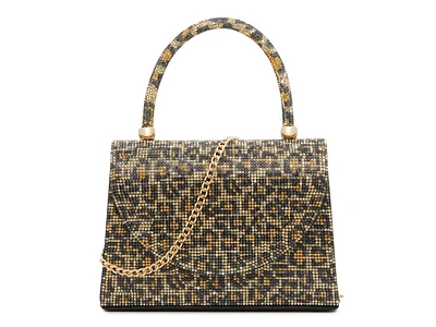 Top Handle Leopard Mini Satchel