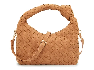 Woven Knotted Hobo Bag