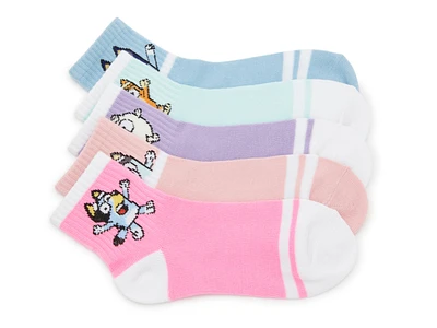 Bluey Kids' Crew Socks - 5 Pack