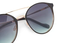 Oval Brow Bar Sunglasses