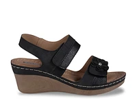 Tulip Wedge Sandal