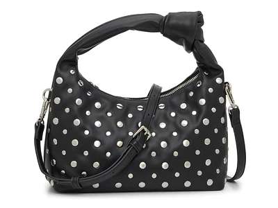 Studded Knot Shoulder Bag