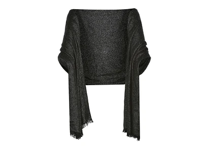 Lurex Wrap Scarf