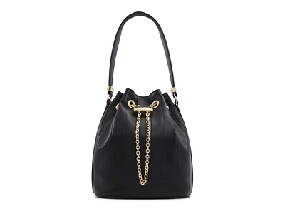 Auryn Leather Bucket Bag