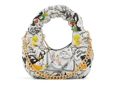 x Looney Tunes Ruched Shoulder Bag