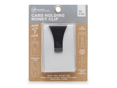 Card Holding Money Clip