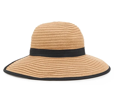 Trimmed Floppy Hat