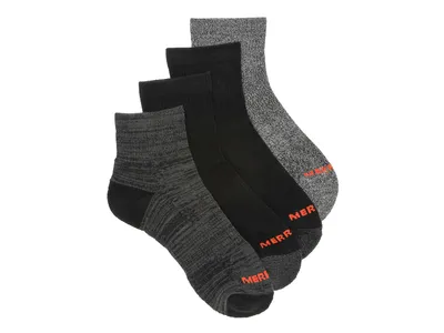 Quarter Women's Ankle Socks - 4 Pack