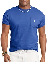 Classic Fit Jersey Crewneck Pocket Tee