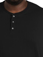 Wicking Long-Sleeve Henley Shirt