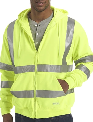 Hi-Visibility Thermal-Lined Hooded Sweatshirt