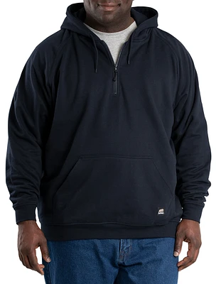 Quarter-Zip Hooded Sweatshirt