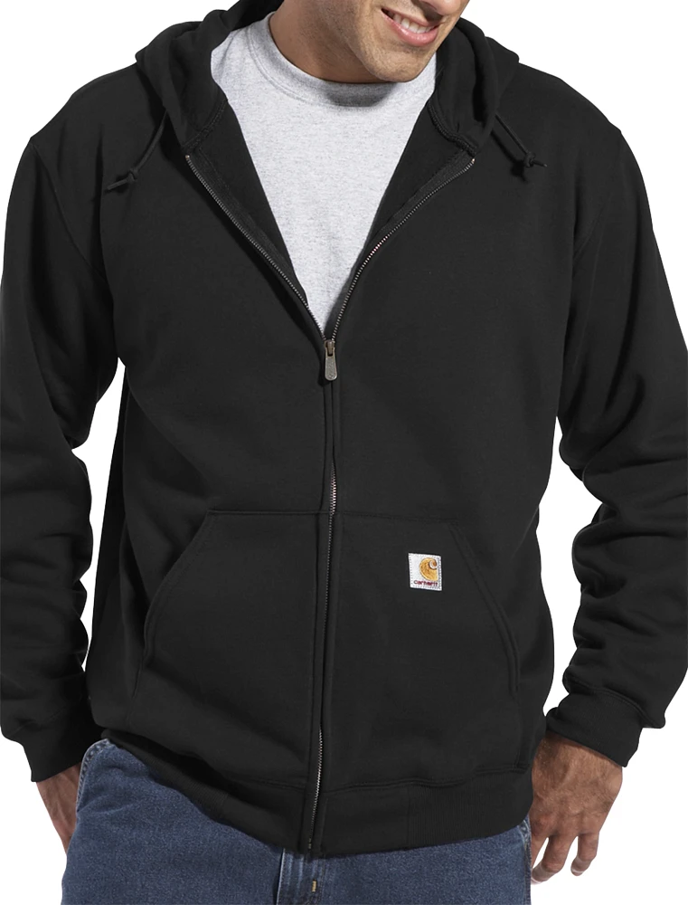 Heavyweight Hooded Zip-Front Sweatshirt