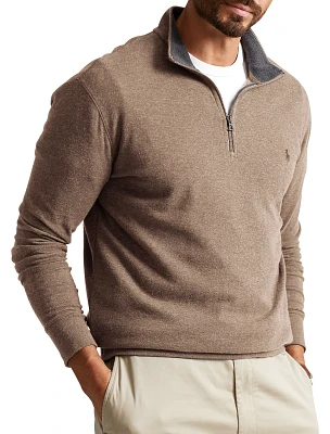 Luxury Jersey 1/4-Zip Pullover