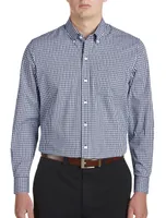 Stretch Gingham Sport Shirt