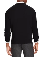 V-Neck Merino Wool Sweater