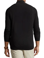 Pima Cotton 1/2-Zip Sweater