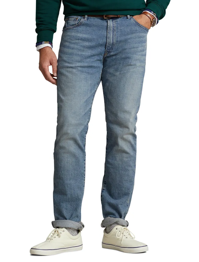 Straight-Fit Denim Jeans