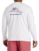 Patriotic Billboard Long-Sleeve Graphic Tee