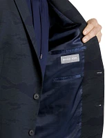 Camo Knit Sport Coat