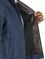 Lambskin Nubuck Leather Jacket