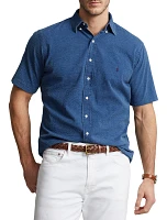 Solid Seersucker Sport Shirt