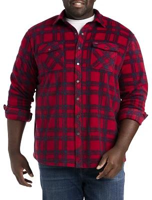 Glacier Plaid Superfleece Flannel Sport Shirt