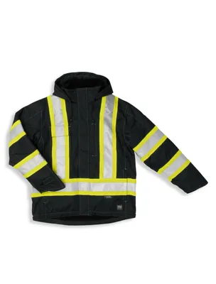 Fleece-Lined Safety Jacket