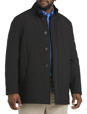 Quilted Commuter Overcoat
