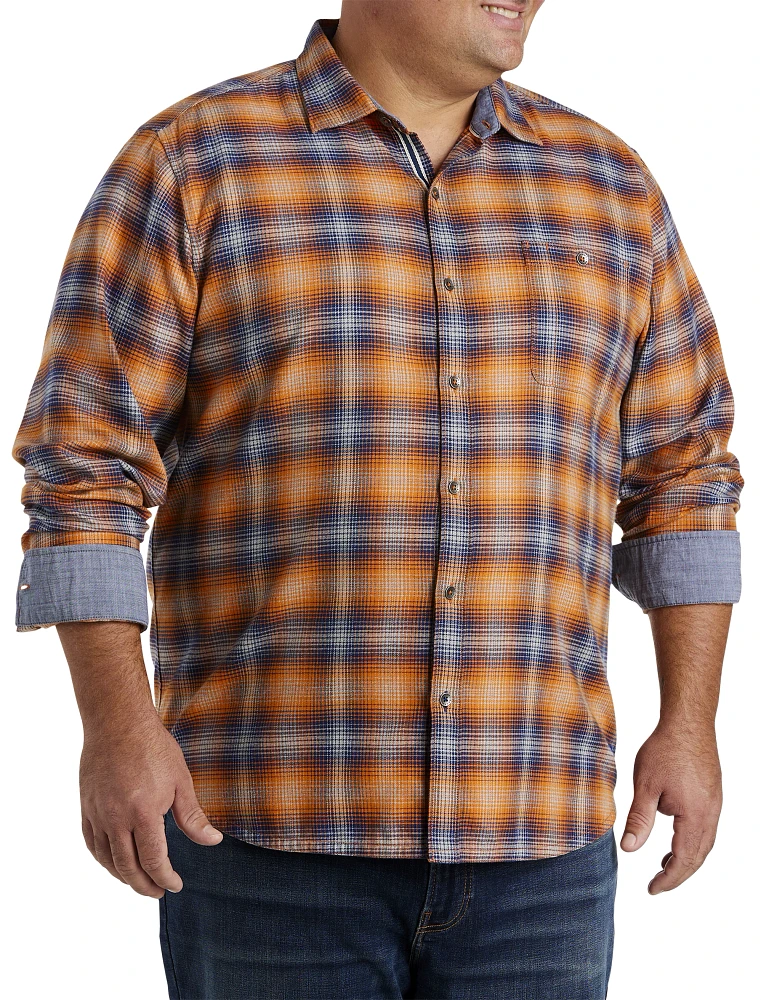 Canyon Beach Shadow Check Sport Shirt